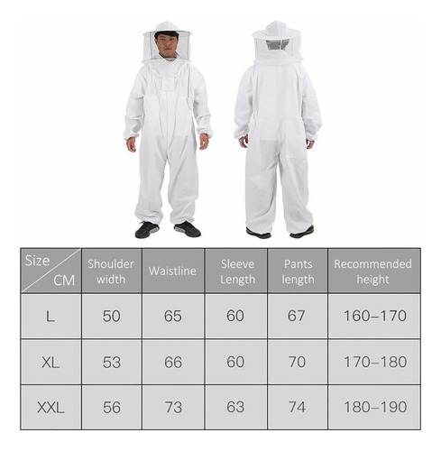 Traje Completo De Apicultor Para Apicultura