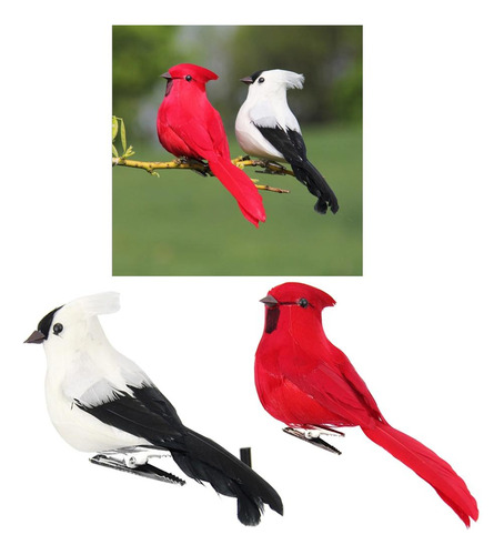 Modelo De Pájaros Artificiales Decoración Jardin