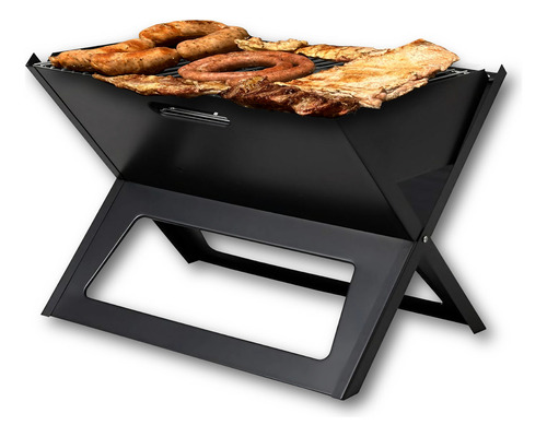 Parrilla Portátil Plegable Estilo Tijera Para Camping Playa Balcón Excursiones Energeneration PCP-1