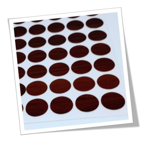 Tapa Soberbio Pvc Adhesivo Chocolate 49 Unidades