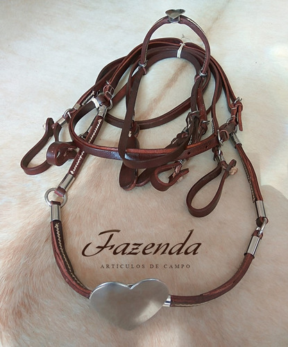 Riendas Cabezada & Pechera Corazones O Tréboles