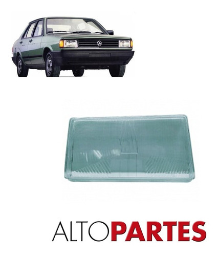 Vidrio Optica Volkswagen Gacel 1988 1989 1990 