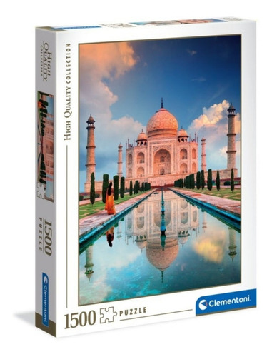 Rompecabezas Clementoni Taj Mahal 1500 Pzs Puzzle La Plata