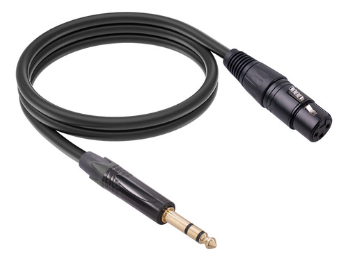 Cable De Audio 6,35 Xlr Trs, Potencia Balanceada, Estéreo Ma