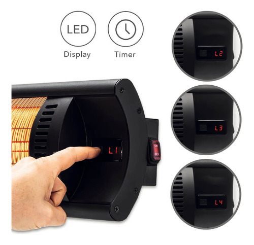Calefactor De Terraza Primasun 2000w Primaterm