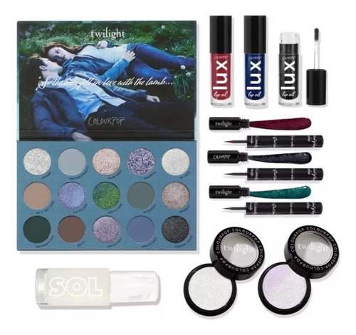 Twilight X Colourpop Collection Crepúsculo Colleccion Comple