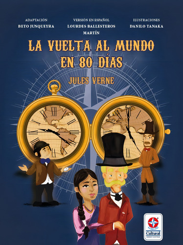La vuelta al mundo en 80 días monolíngue - EXCLUSIVIDADE DISAL, de Verne, Jules. Editorial Editora Estrela Cultural LTDA., capa mole em espanhol, 2022