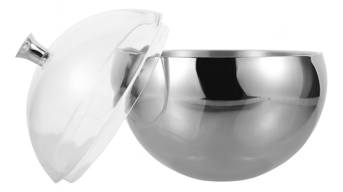 Cubo De Almacenamiento Con Tapa, Cubo De Hielo De Acero Inox