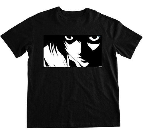 Polera Hombre Algodon Premium Anime Death Note Ryul Light 30