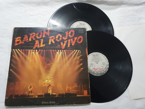 Barón Rojo - Al Rojo Vivo. Lp Importado España 1984