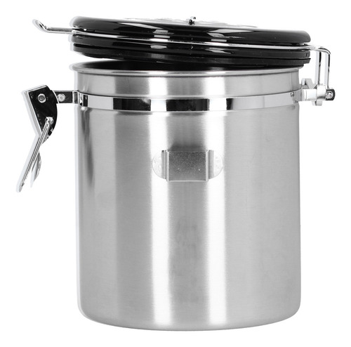 Recipiente De Sellado De Tarros De Granos De Café Plateados