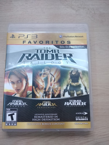 The Tomb Raider Triology Ps3