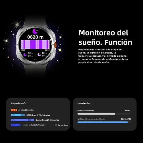 Reloj Smart Watch 7 Ultra 1.5 Bt Para Samsung Galaxy Amoled