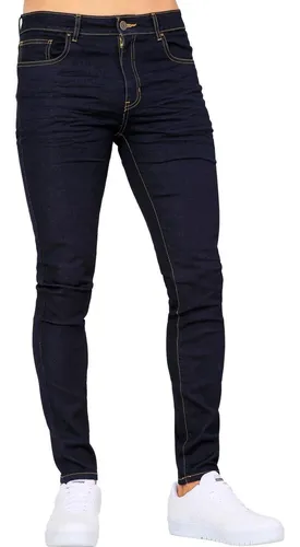 Jeans Básico Hombre Furor Indigo 62105607 Mezclilla Stretch