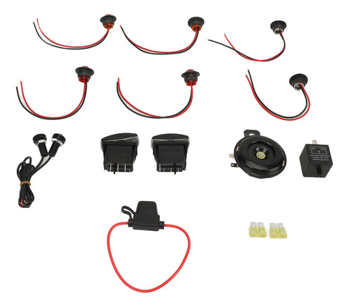 Kit De Alumbrado Público Legal Utv Turn Signal Rocker Atv Fl