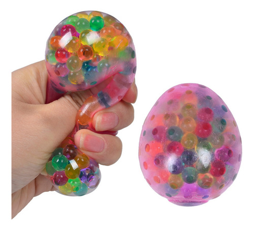 Peluche Antiestrés Con Forma De Bola De Huevos, 4 Unidades,
