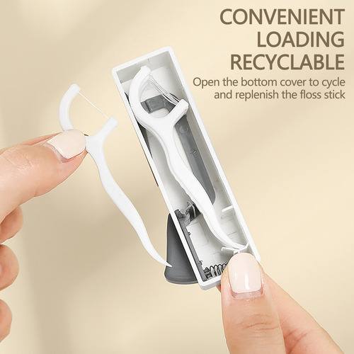 Tipo De Prensa: Caja De Hilo Dental Automática, Portátil, Au