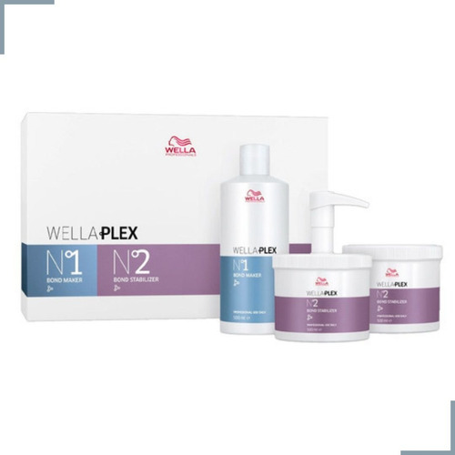 Wella Wellaplex Bond Builder System Salon Kit 3 Produtos