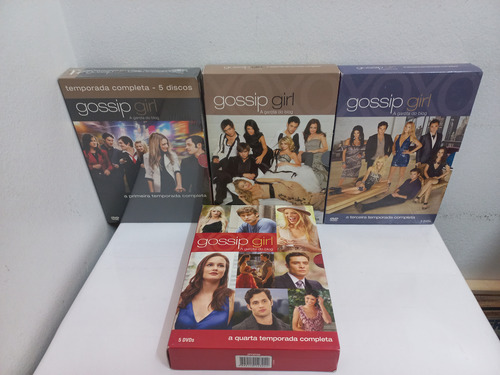Box Gossip Girl - Da 1a A 4a Temporada Completa (Usado)