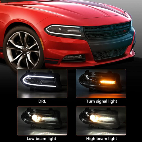 Conjunto De Faros Del Faro Vlincar Compatible Con 2015-2021