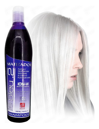 Shampoo D Conde Matizador Azul Sin Sal Sin Sulfato 500ml