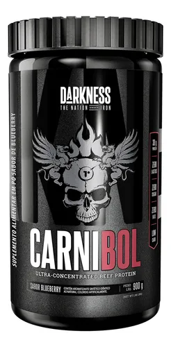 Loja Produto Pré-Treino 2 Whey Proteína de Carne Carnibol Blueberry 900g Darkness