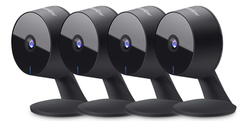 Laview Cámaras 4 Piezas Seguridad Hogar 1080p Wi-fi Mascotas