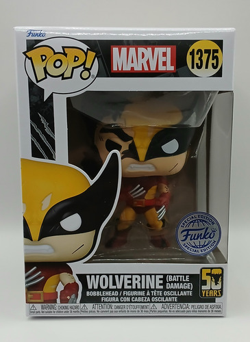 Funko Pop Wolverine # 1375 Exclusivo F.shop (Usado)