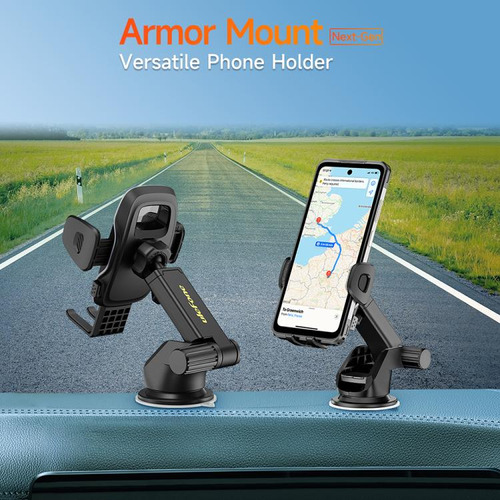 Soporte Negro Para Teléfono De Coche, Modelo Estándar Uan03