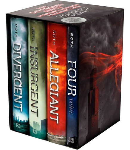 Book Series Divergent Insurgent Allegiant Four (4 Books) *