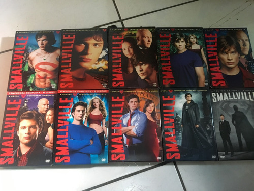 Smallville Da 1º A 10º Temporada (60 Discos)