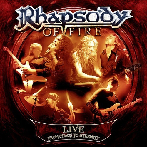 2 Cds Rhapsody Of Fire Live From Chaos To Eternity Lacrado