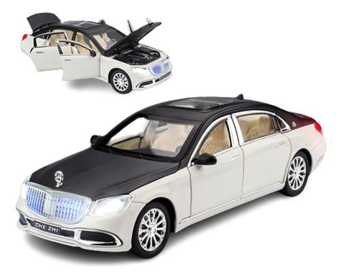 Mercedes Benz Maybach S600 Amg Miniatura Metal Car 1/2 [u]