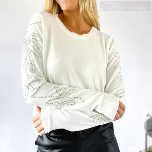 Sweater Tachas En Mangas - Mia Mia Mujer (f) - 2d