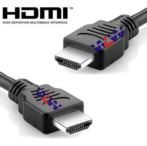 Cabo Hdmi 2.0 4k 3d Ultrahd 19 Pinos Wlw 1.5 Metros 