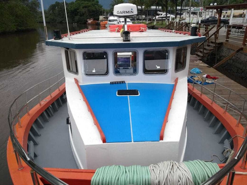 Barco De Madeira Traineira 40 Pés