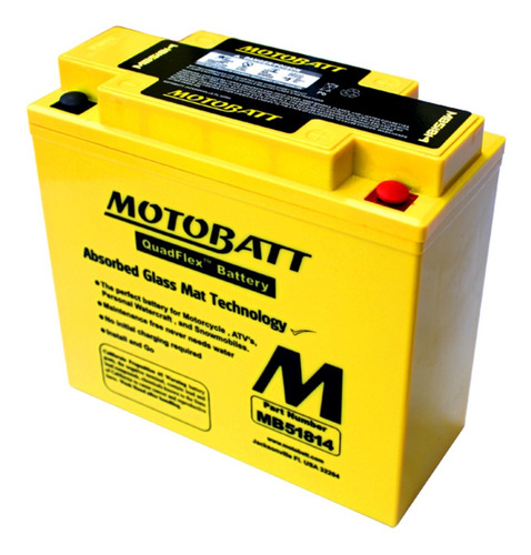 Motobatt - Quadflex - Mb51814 - 22 Ah