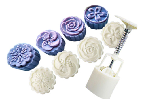 Molde De Bolo De Flores Redondas De 50 G, Estilo 4, Decoraçã