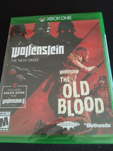 Wolfenstein The Two Pack Xbox One Fisico Nuevo Sellado