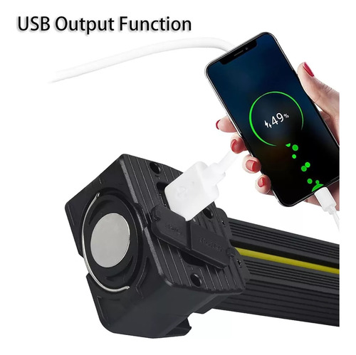 Lámpara De Gimnasio Para Posar, Linterna Led Magnética Con G