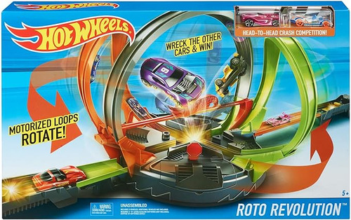 Conjunto De Rieles Hot Roto Revolution De Wheels