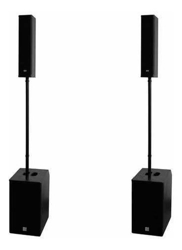 Imagem 3 de 4 de Sistema Amplificado Dbr Vertical Array Va1800 General Som