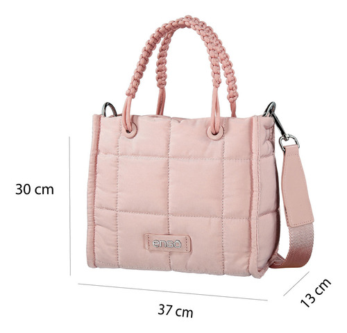 Bolsa Tote Enso Mujer Eb25308ttp Rosa
