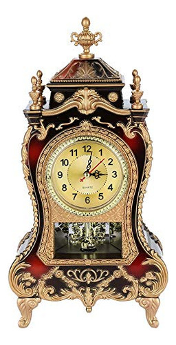Fdit - Reloj De Mesa De Plástico Estilo Vintage Diseño Antig