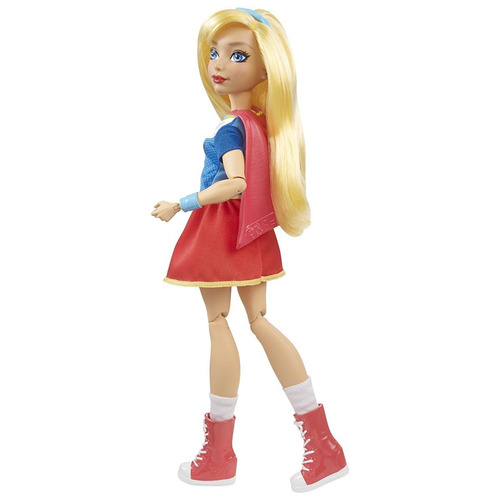 Supergirl Dc Super Hero Girls Mide 30 Cm Articulada Mattel