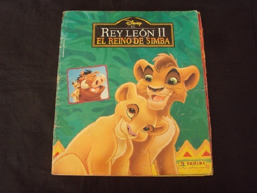 Album De Figuritas El Rey Leon Ii - Disney (panini)