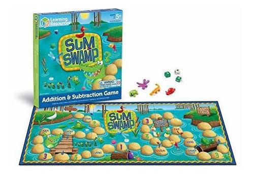 Recursos De Aprendizaje Sum Swamp Game, Homeschool, Suma / R