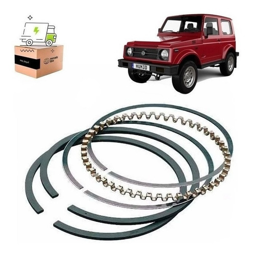 Juego Anillos Std Para Suzuki Samurai Sj413 1.3 1984 1996