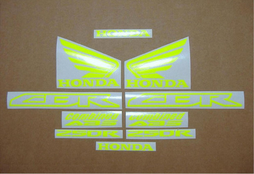 Calcomanias Kit Para Moto Honda Cbr 250r Cbr 250 R Neon