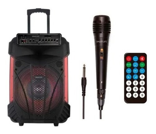 Imagen 3 de 8 de Parlante Portátil Smartlife Partybox Sl-pb115050 50w Rms